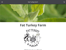 Tablet Screenshot of fatturkeyfarm.com
